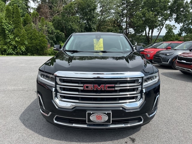 Used 2023 GMC Acadia SLE with VIN 1GKKNRL4XPZ214789 for sale in Hummels Wharf, PA