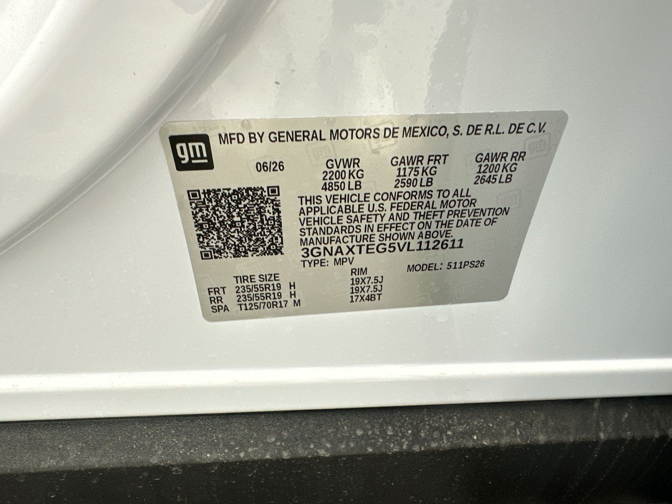 2027 Chevrolet Equinox RS - Photo 25