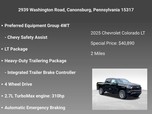 2025 Chevrolet Colorado LT - Photo 9