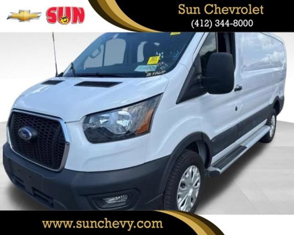 Used 2025 Ford Transit Cargo Van T-250 130 Low Rf 9070 Gvwr RWD