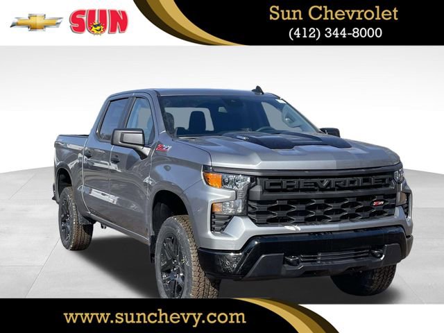 Sterling Gray Metallic 2026 Chevrolet Silverado 1500 Pickup Truck Four-Wheel Drive Automatic