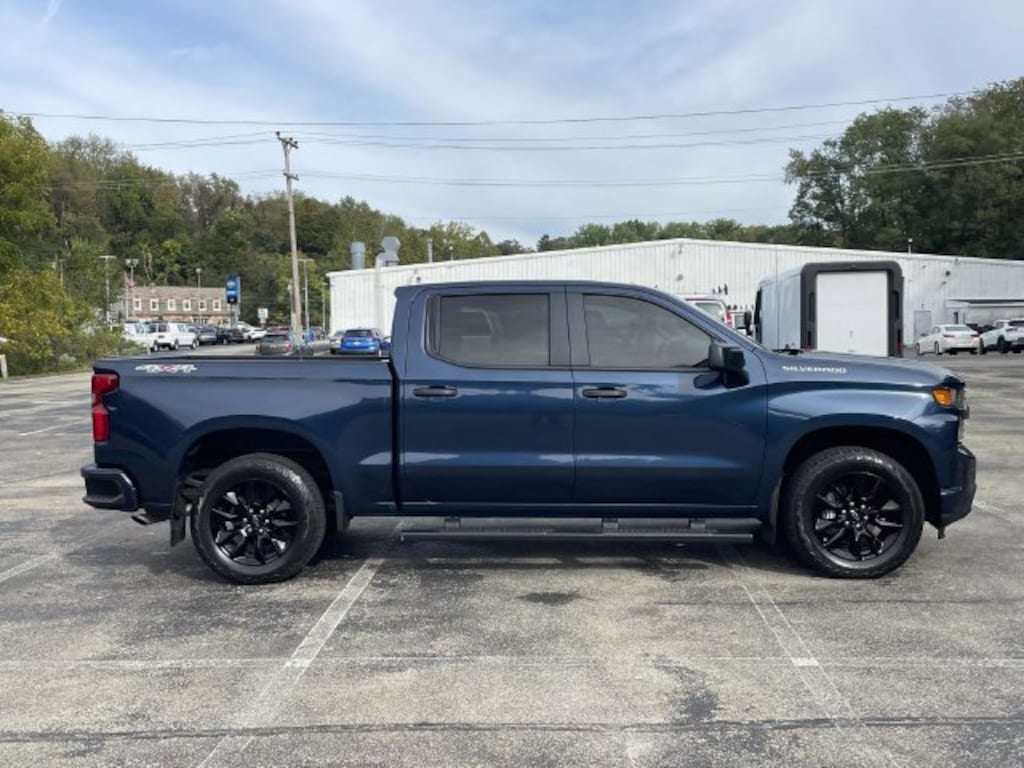 Used 2021 Chevrolet Silverado 1500 Custom Truck Crew Cab
