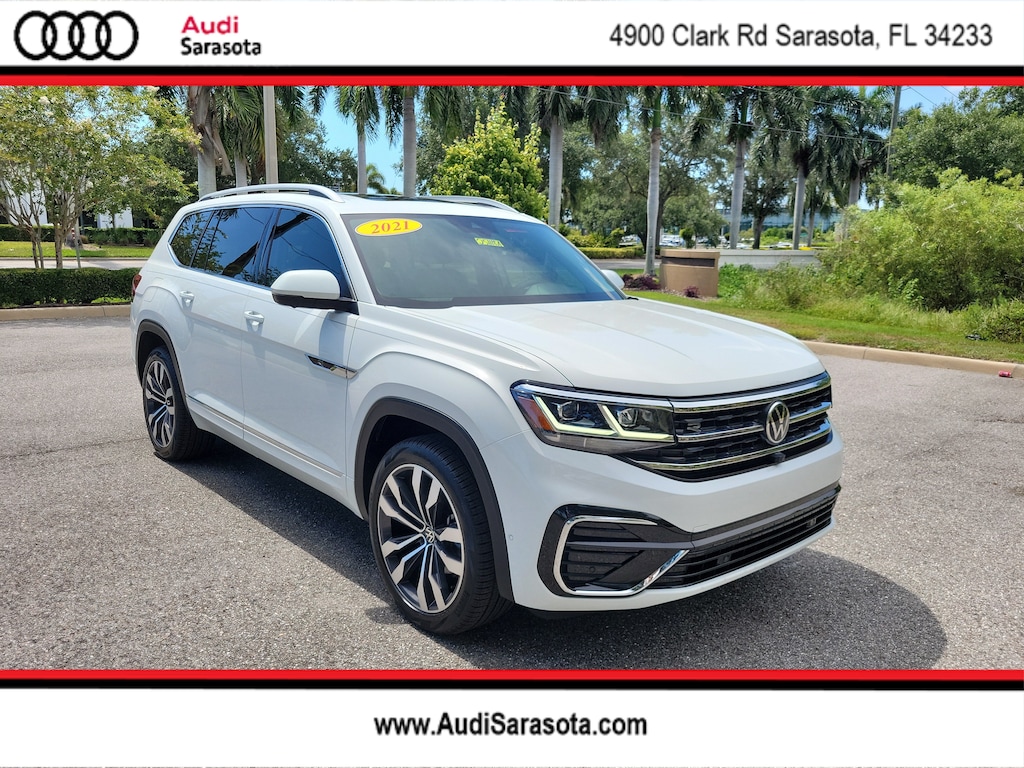 Used 2021 Volkswagen Atlas 3.6L V6 SEL Premium R-Line SUV