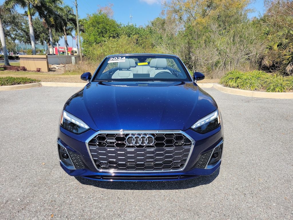 Certified 2024 Audi A5 Cabriolet S line Premium Cabriolet