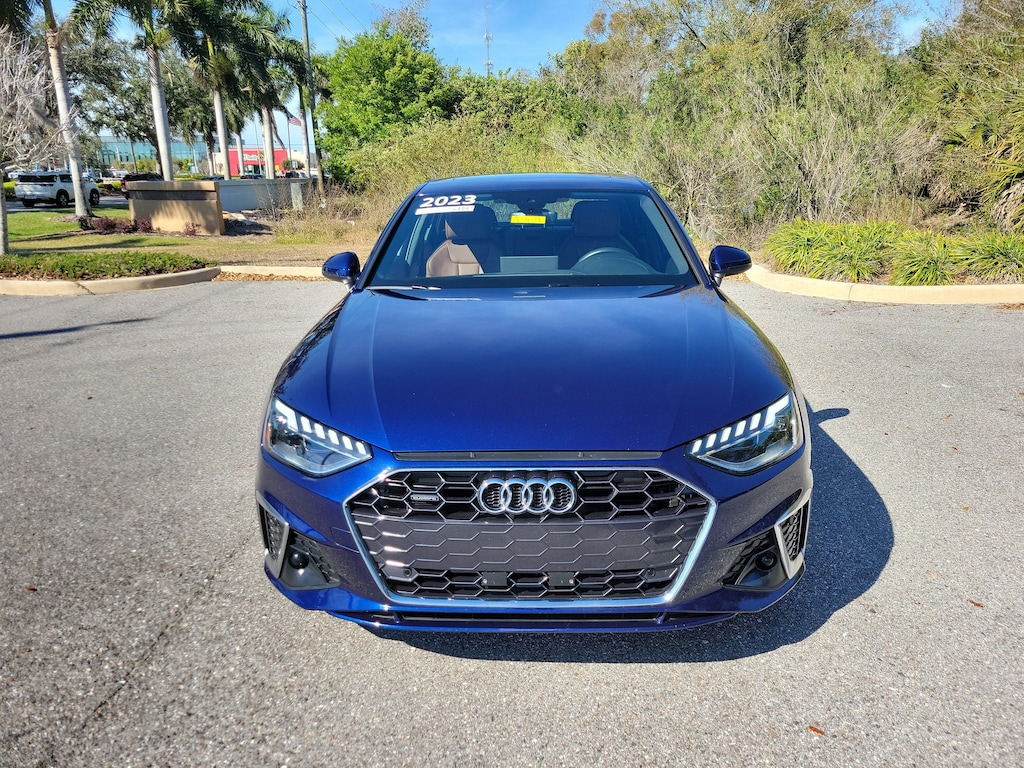 Certified 2023 Audi A4 Sedan S line Premium Sedan