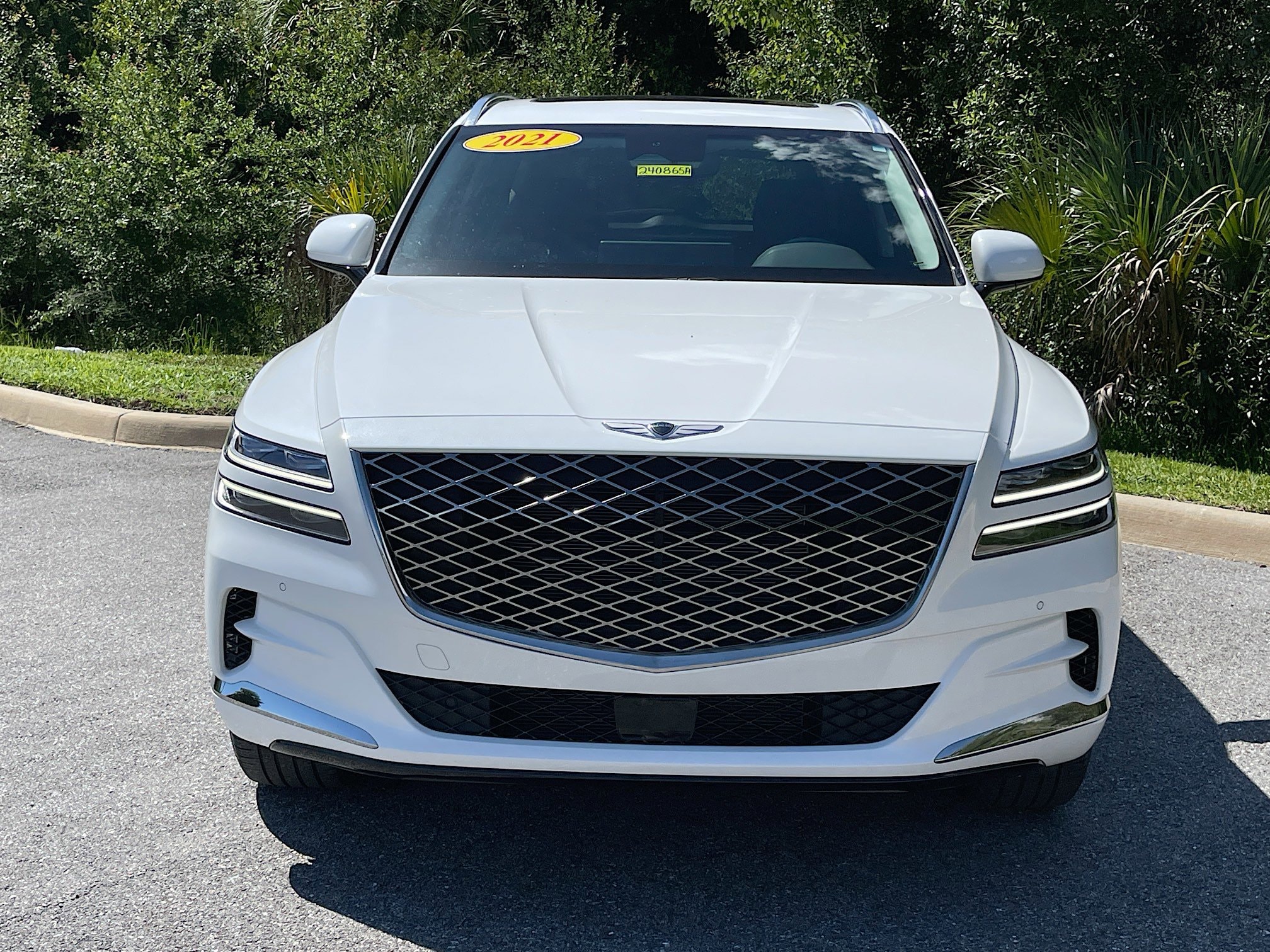 Used 2021 GENESIS GV80 Standard with VIN KMUHB4SB6MU046124 for sale in Sarasota, FL