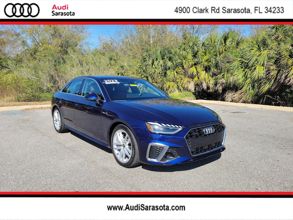 Certified 2023 Audi A4 Sedan S line Premium Sedan