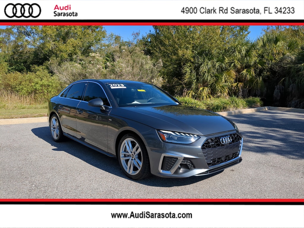 Certified 2023 Audi A4 Sedan S line Premium Plus Sedan