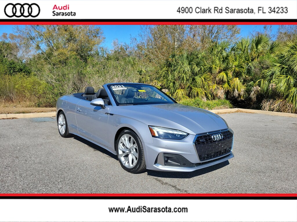 Certified 2021 Audi A5 Cabriolet Premium Plus Cabriolet
