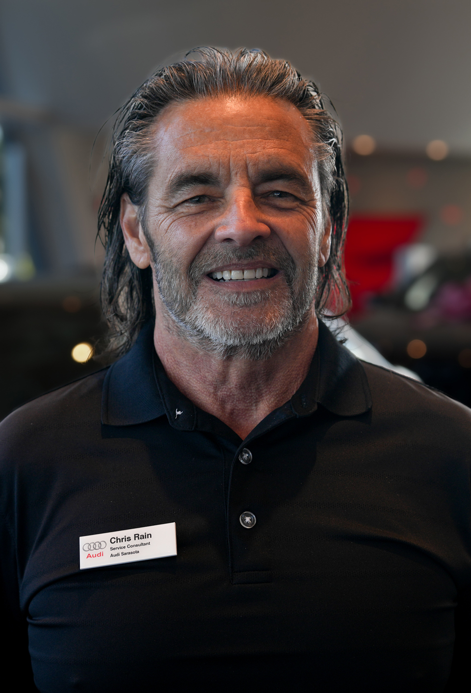 Staff member Chris Rain from ea7dcb46f68c