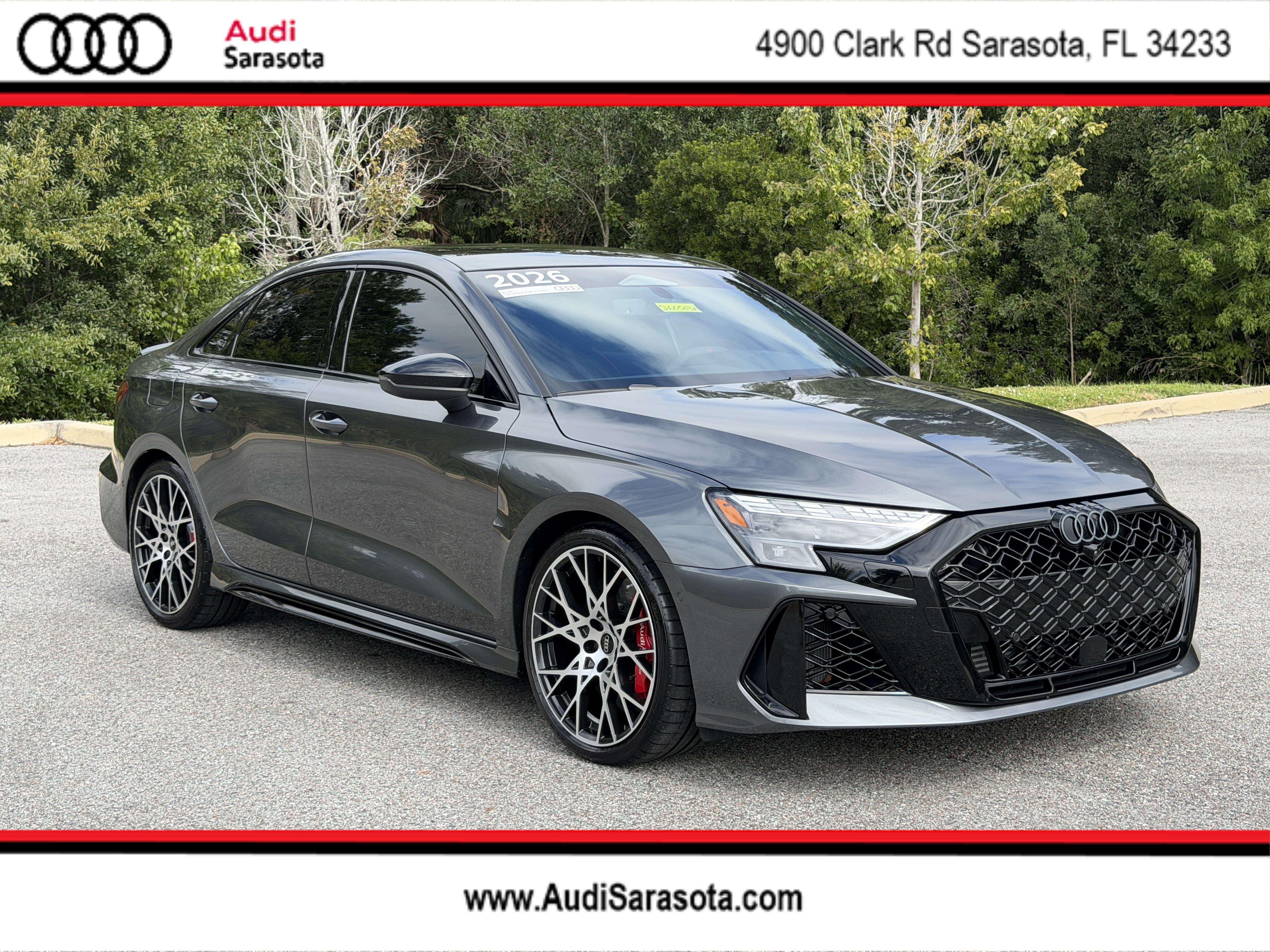 2026 Audi RS 3 2.5T Sedan