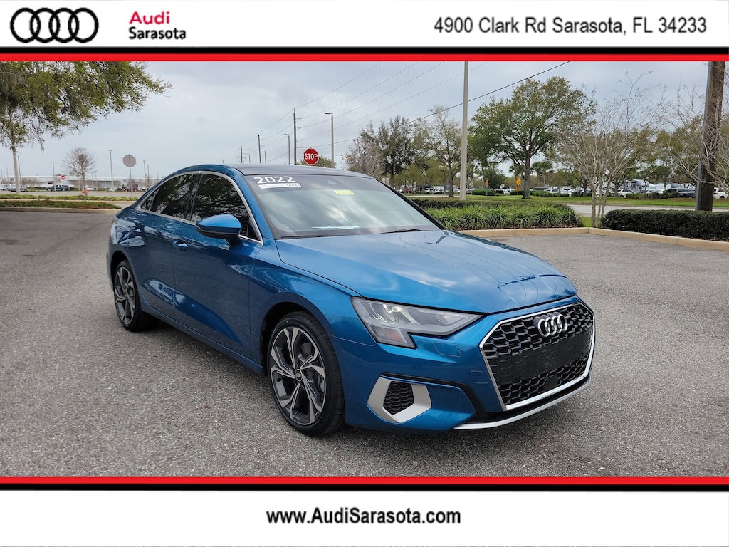 Certified 2022 Audi A3 Premium Sedan