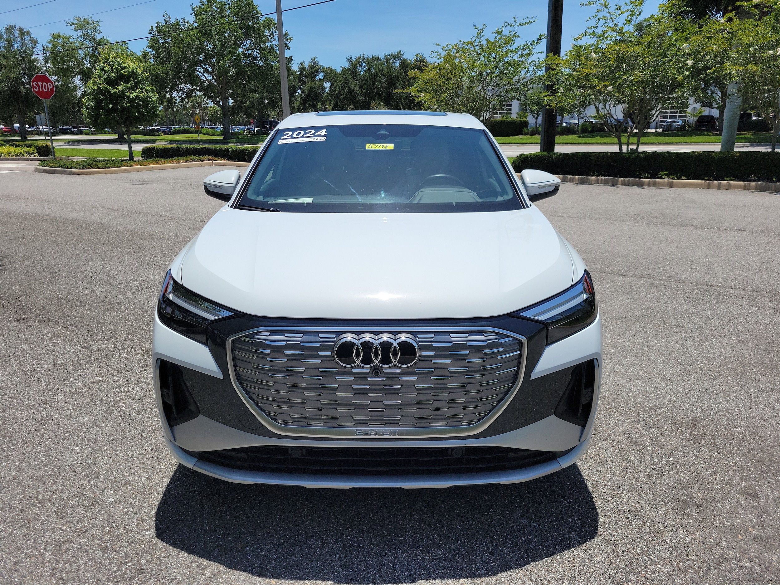 Certified 2024 Audi Q4 Sportback e-tron Premium Plus with VIN WA132BFZ5RP018758 for sale in Sarasota, FL