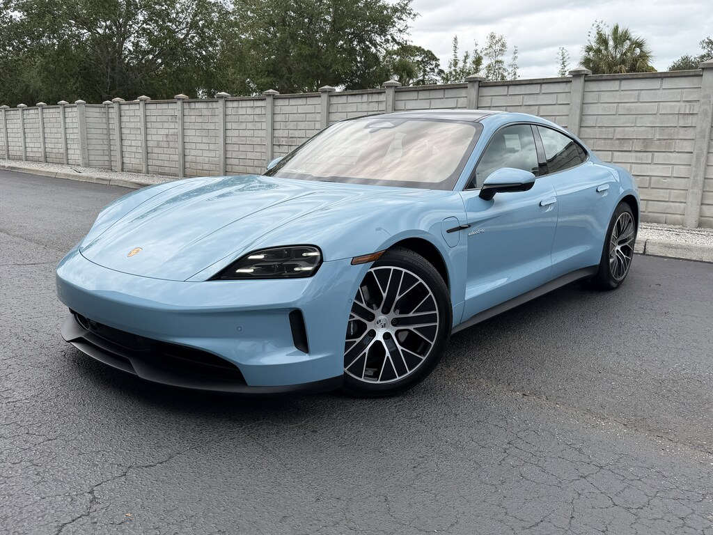 New 2026 Porsche Taycan Sedan