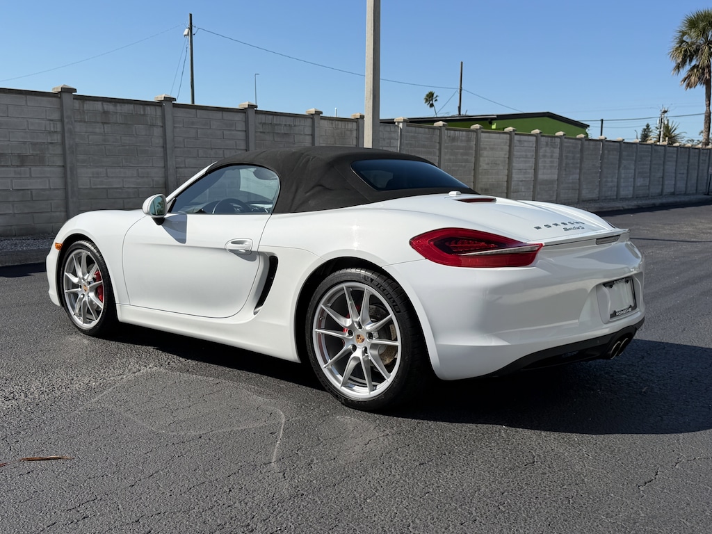 Certified 2015 Porsche Boxster S Cabriolet
