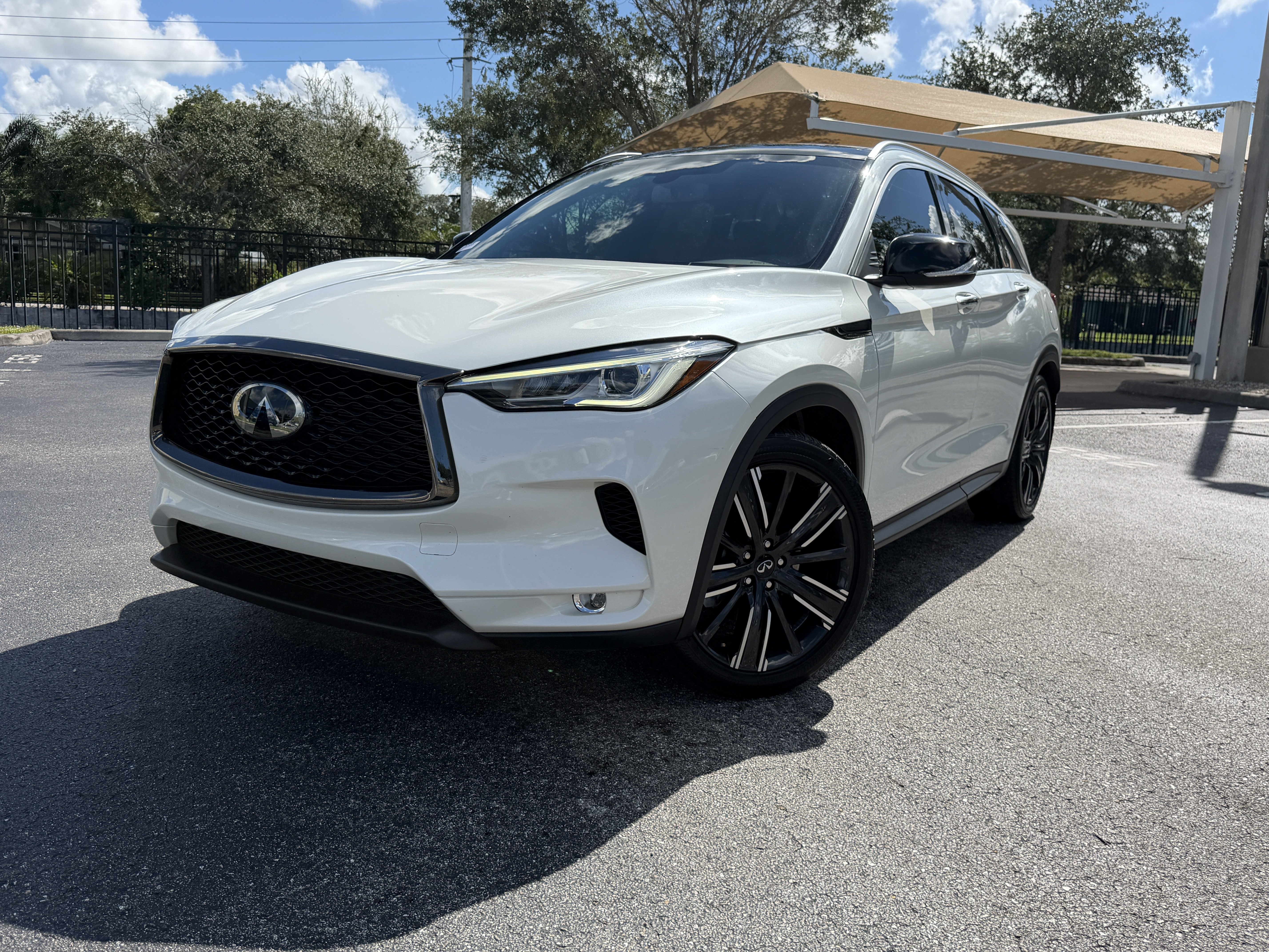 Used 2021 INFINITI QX50 LUXE SUV