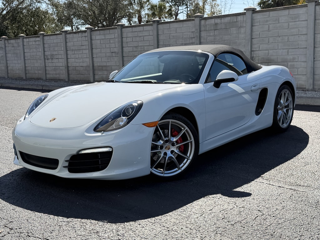 Certified 2015 Porsche Boxster S Cabriolet