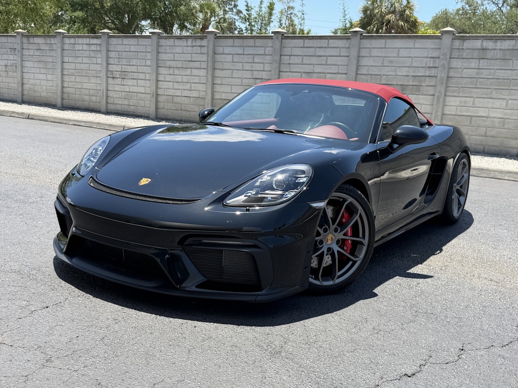Certified 2022 Porsche 718 Spyder Cabriolet