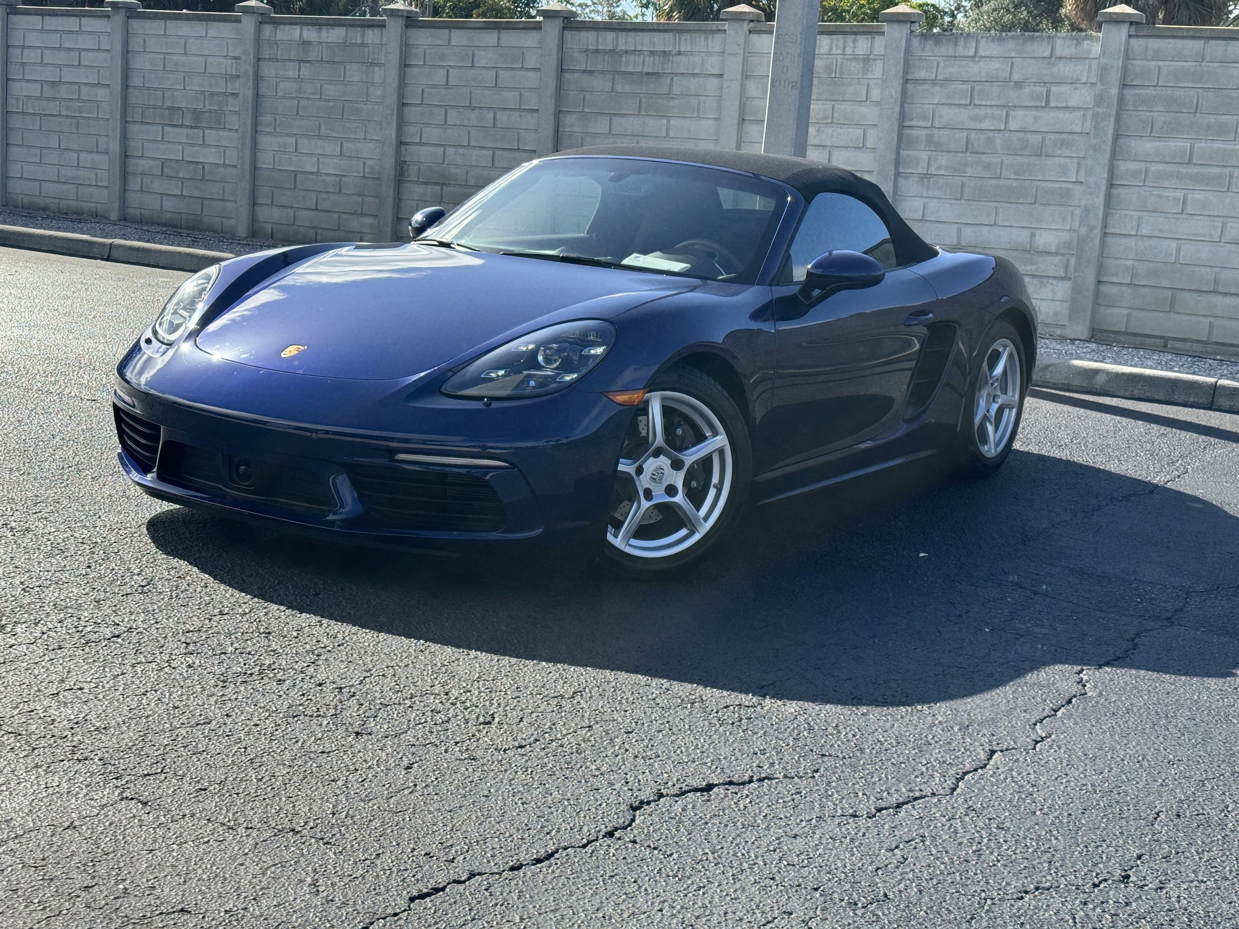 2025 Porsche 718 Boxster Convertible 