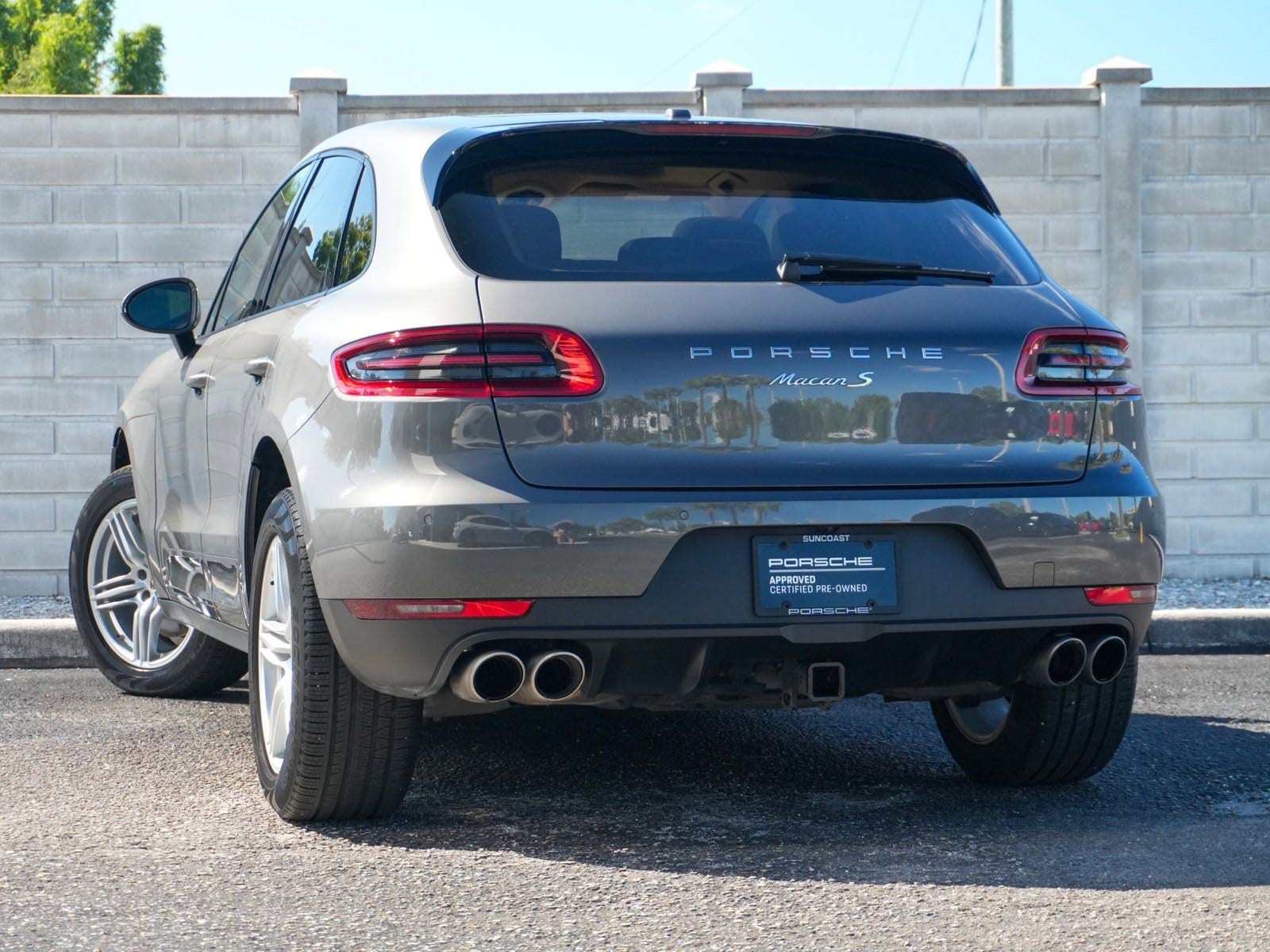 Certified 2015 Porsche Macan S with VIN WP1AB2A55FLB64063 for sale in Sarasota, FL