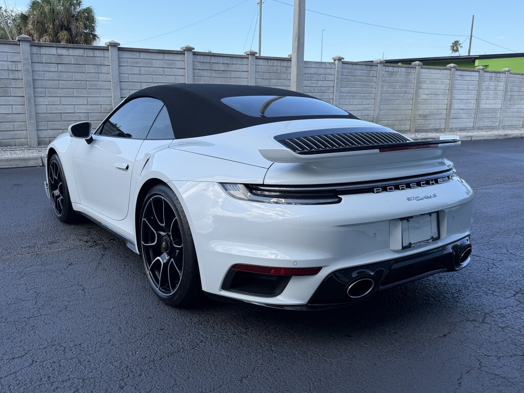 Certified 2023 Porsche 911 Turbo S Convertible