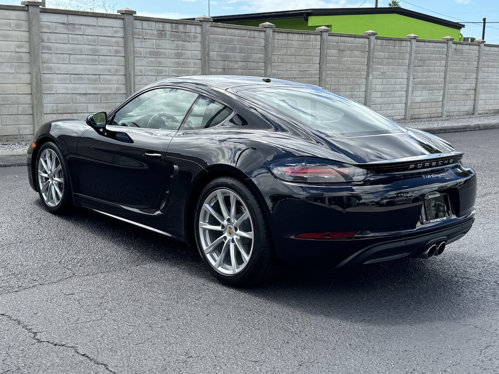 Certified 2025 Porsche 718 Cayman Coupe