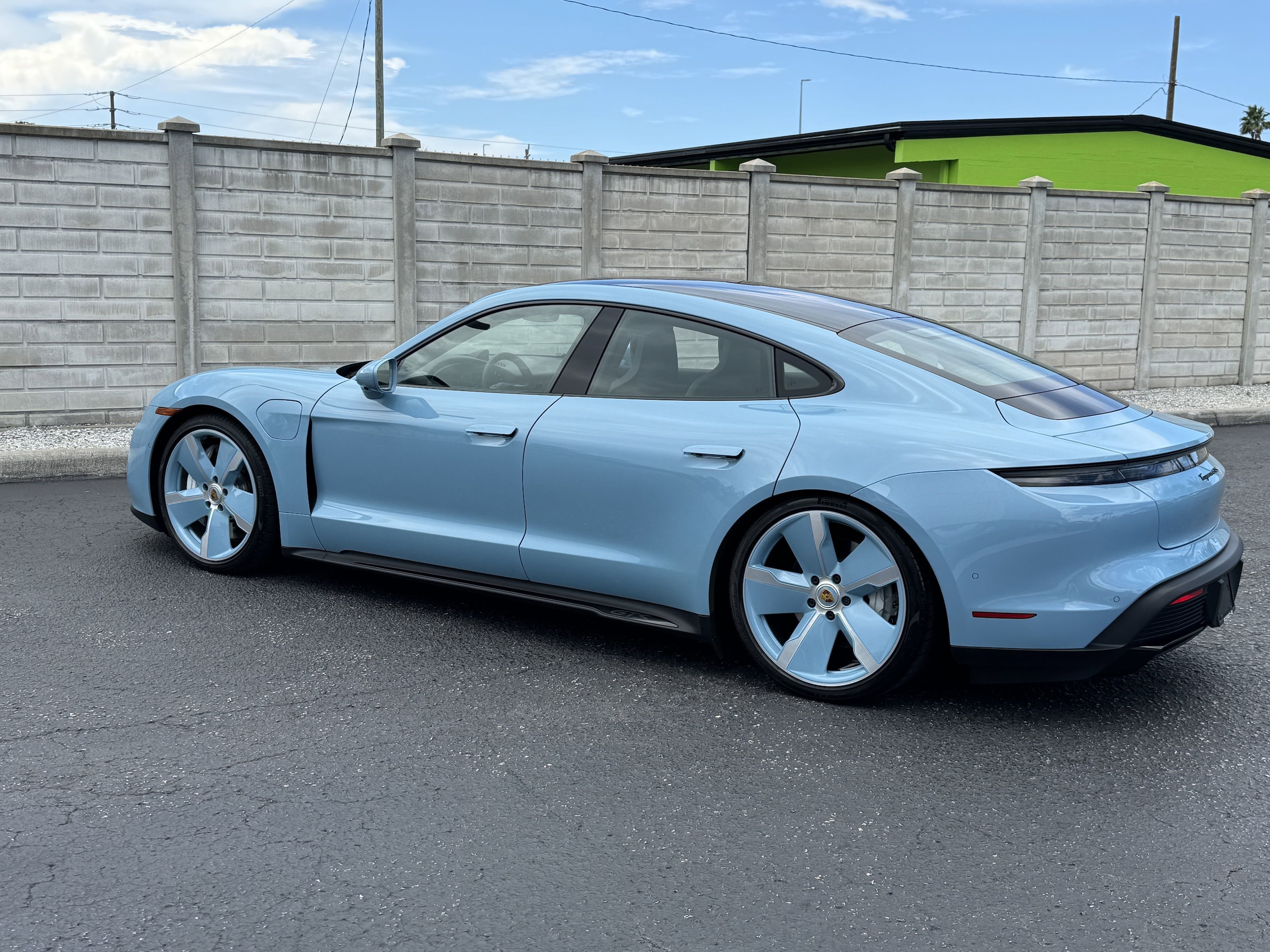 Certified 2023 Porsche Taycan GTS with VIN WP0AD2Y15PSA48029 for sale in Sarasota, FL