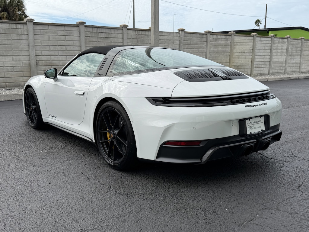 Certified 2025 Porsche 911 Targa 4 GTS Coupe