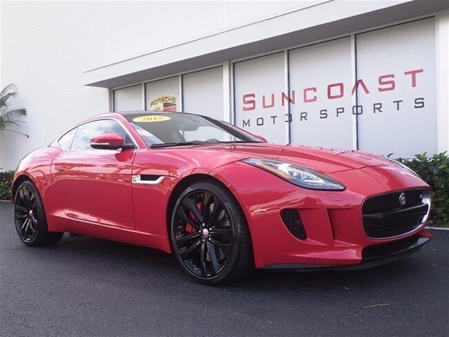 used 2015 jaguar f type for sale at suncoast porsche vin