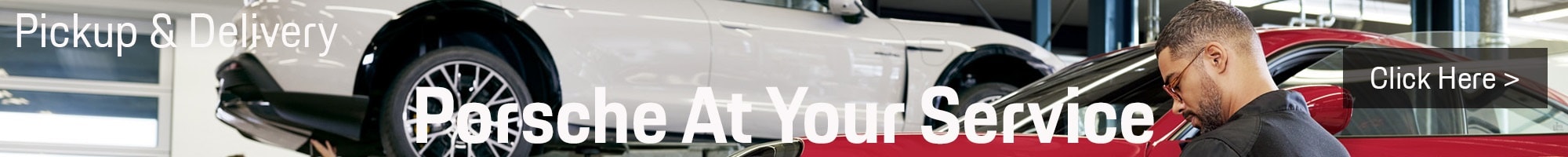 Porsche At Your Service Banner