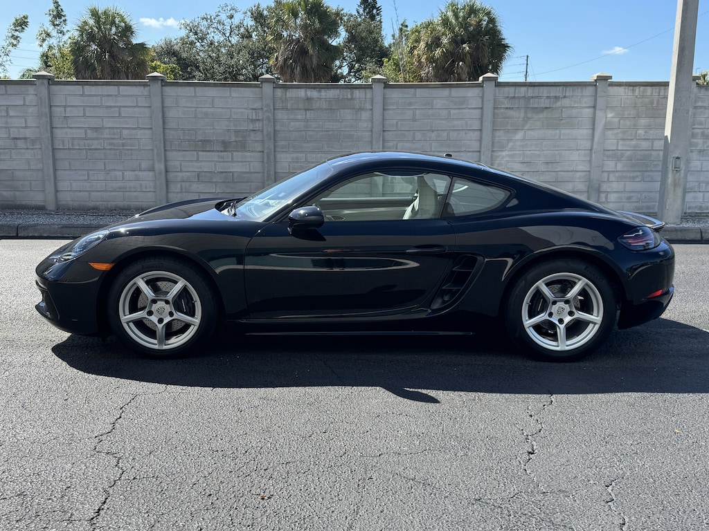 Certified 2025 Porsche 718 Cayman Coupe