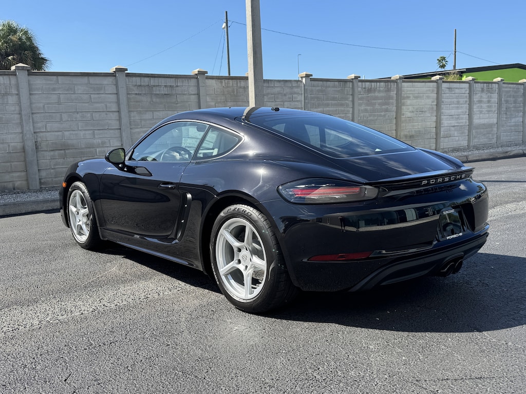 Certified 2025 Porsche 718 Cayman Coupe