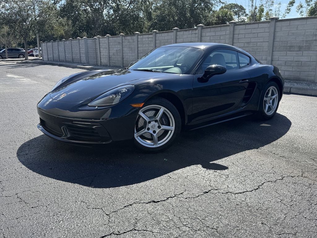 Certified 2025 Porsche 718 Cayman Coupe