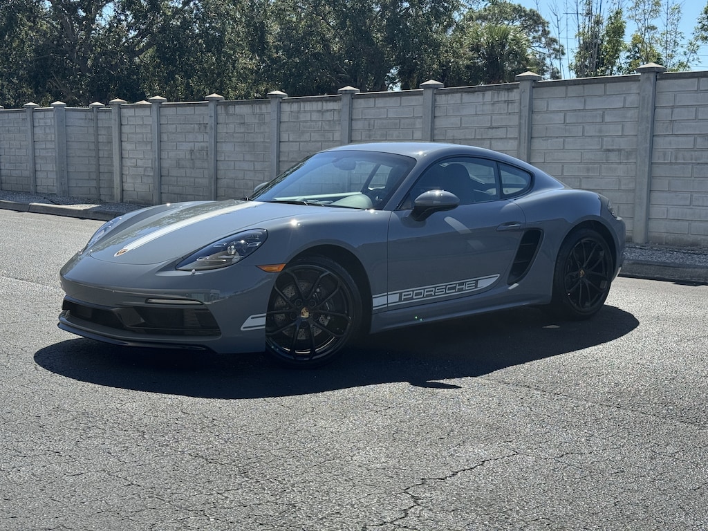Certified 2025 Porsche 718 Cayman Coupe