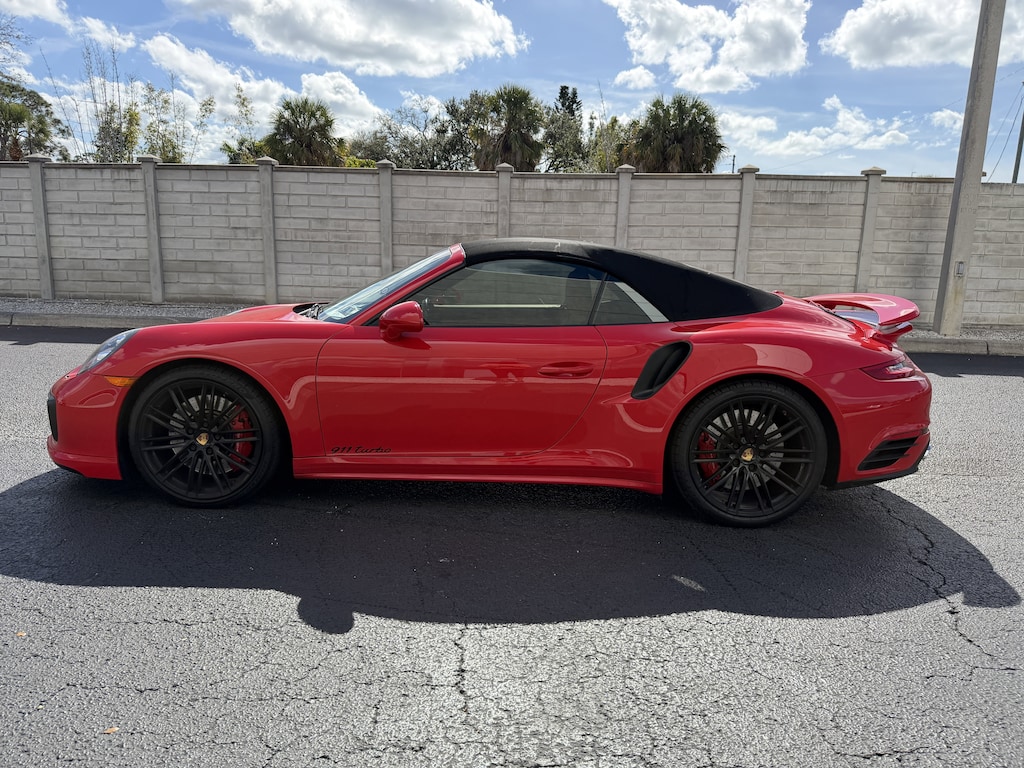 Certified 2017 Porsche 911 Turbo Cabriolet
