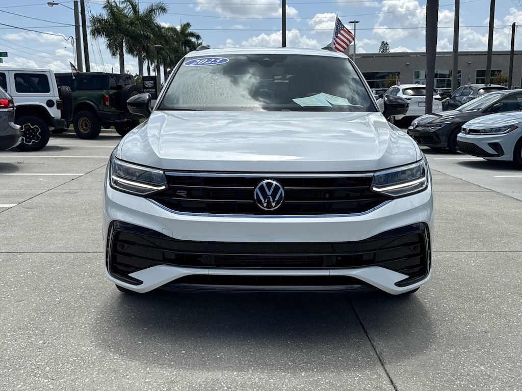 Certified 2023 Volkswagen Tiguan SE R-Line Black SUV