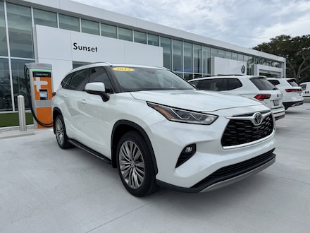 2022 Toyota Highlander Platinum SUV 5TDFZRAH8NS129861