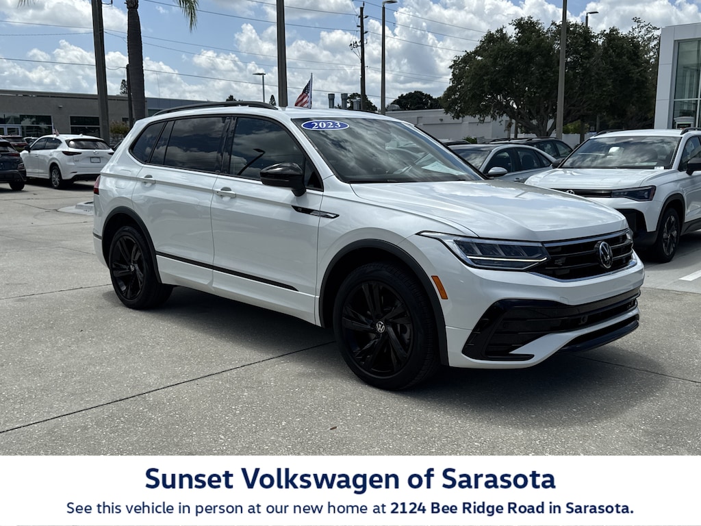 Certified 2023 Volkswagen Tiguan SE R-Line Black SUV