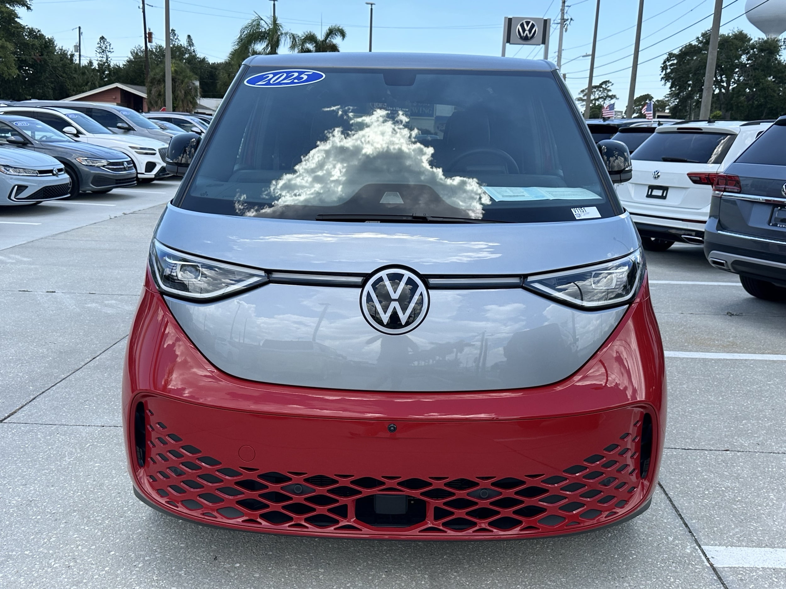 Certified 2025 Volkswagen ID. Buzz PRO S PLus with VIN WVGNYVEB7SH053896 for sale in Sarasota, FL