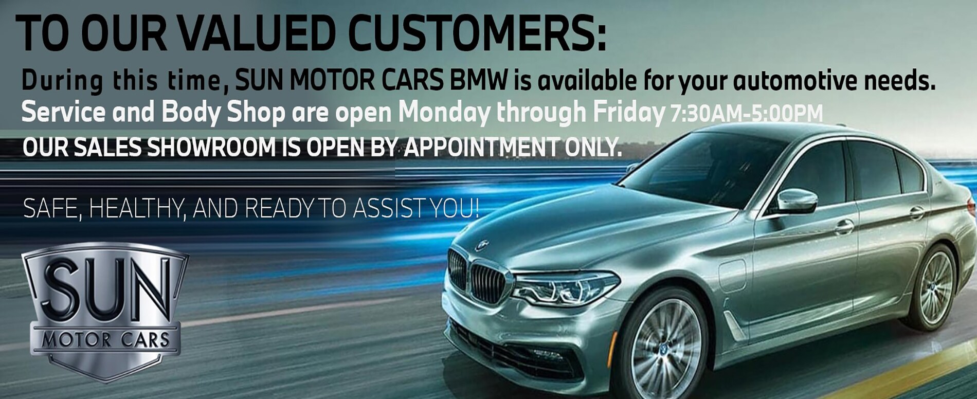 Sun Motor Cars BMW BMW Dealership In Mechanicsburg Serving Pennsylvania