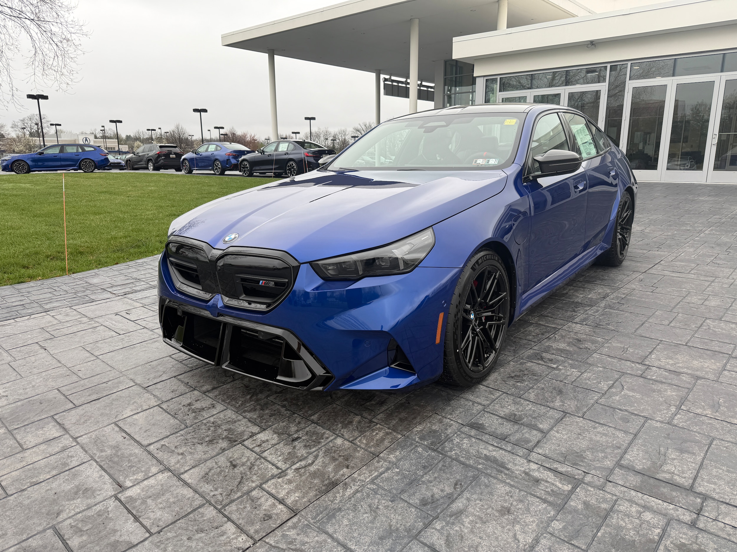 Marina Bay Blue 2026 BMW M5 AWD Sedan All-Wheel Drive 8-Speed Automatic Overdrive