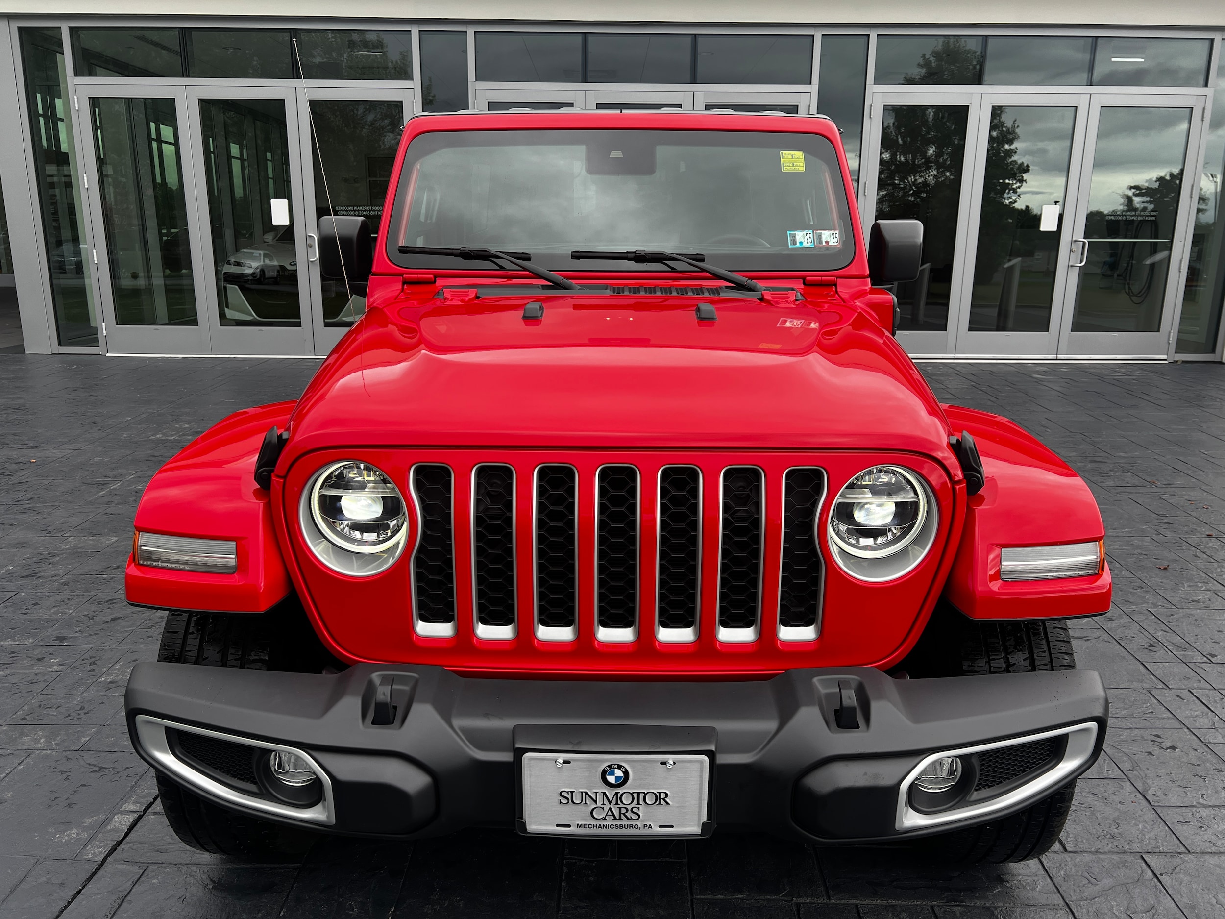 Used 2021 Jeep Wrangler Unlimited Sahara 4XE with VIN 1C4JJXP69MW751072 for sale in Mechanicsburg, PA