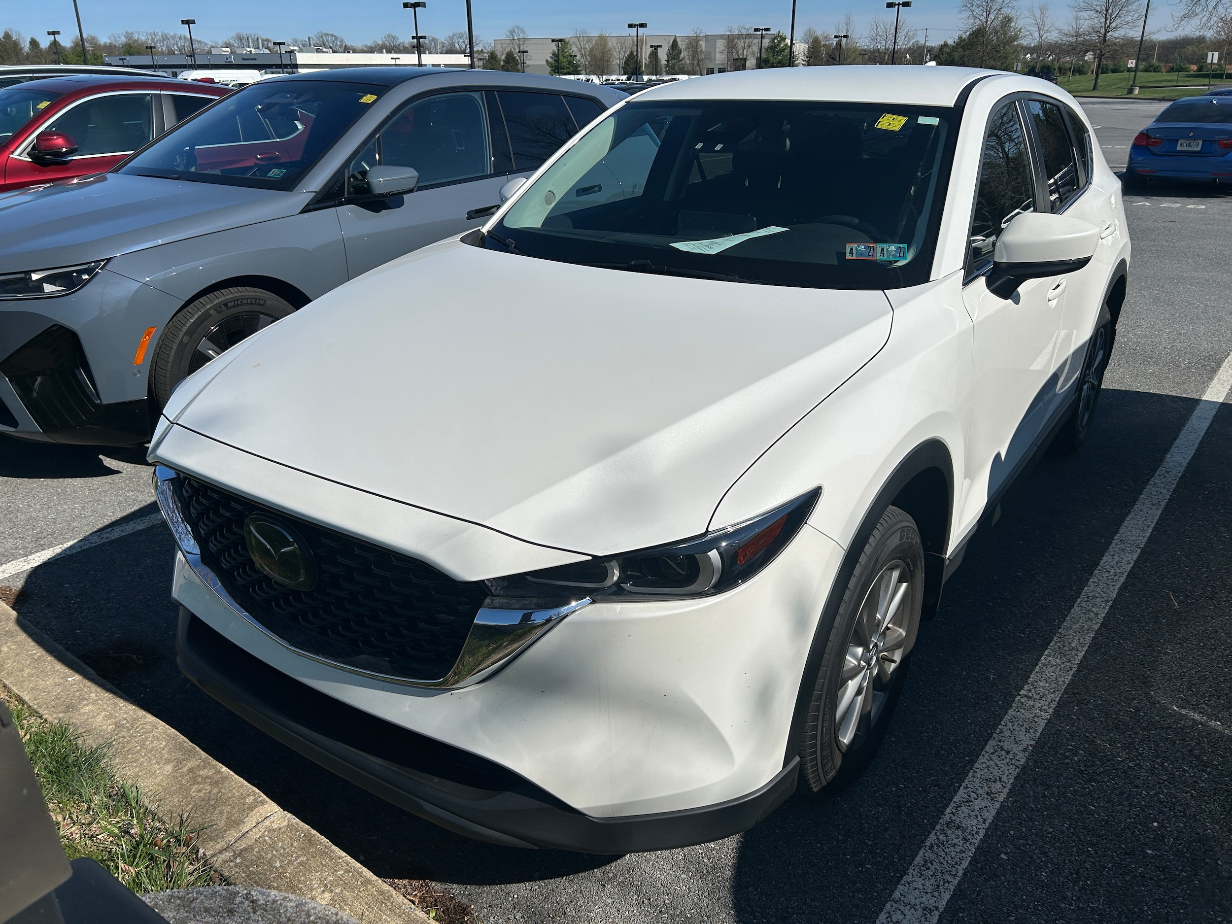 Snowflake White Pearl Mica 2022 Mazda CX-5 2.5 S Select AWD SUV / Crossover All-Wheel Drive 6-Speed Automatic