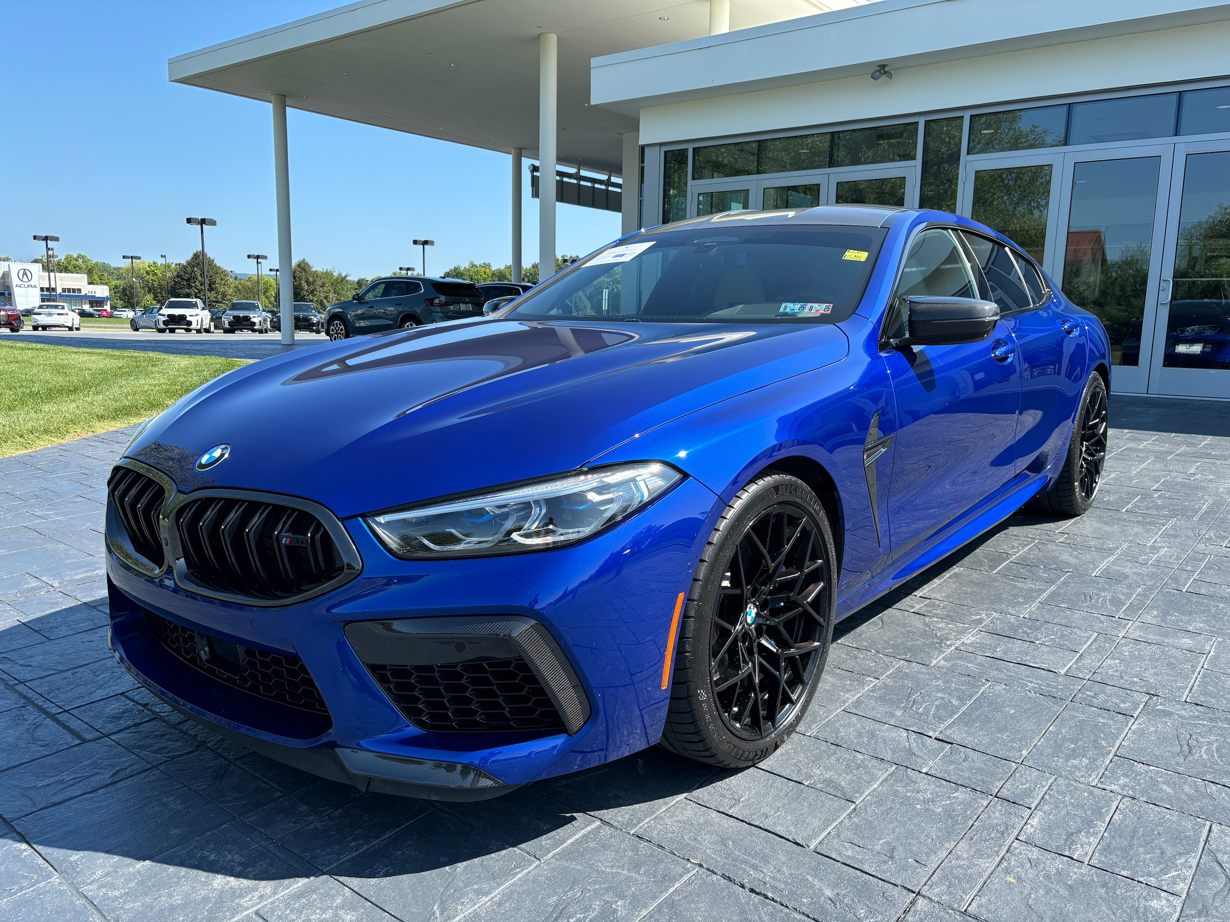 Certified 2022 BMW M8 Gran Coupe Base with VIN WBSGV0C08NCJ54546 for sale in Mechanicsburg, PA