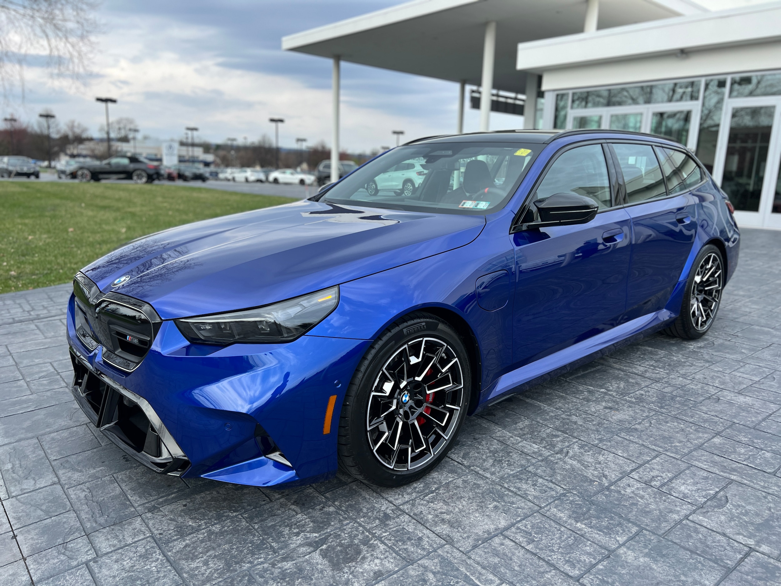 Marina Bay Blue 2026 BMW M5 Touring AWD Wagon All-Wheel Drive 8-Speed Automatic Overdrive