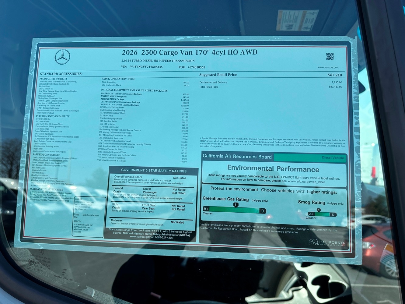 2026 Mercedes-Benz Sprinter Cargo Van Base - Photo 25