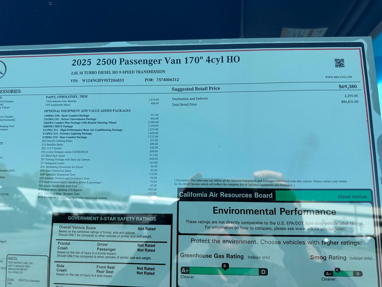 2025 Mercedes-Benz Sprinter Passenger Van Base - Photo 26