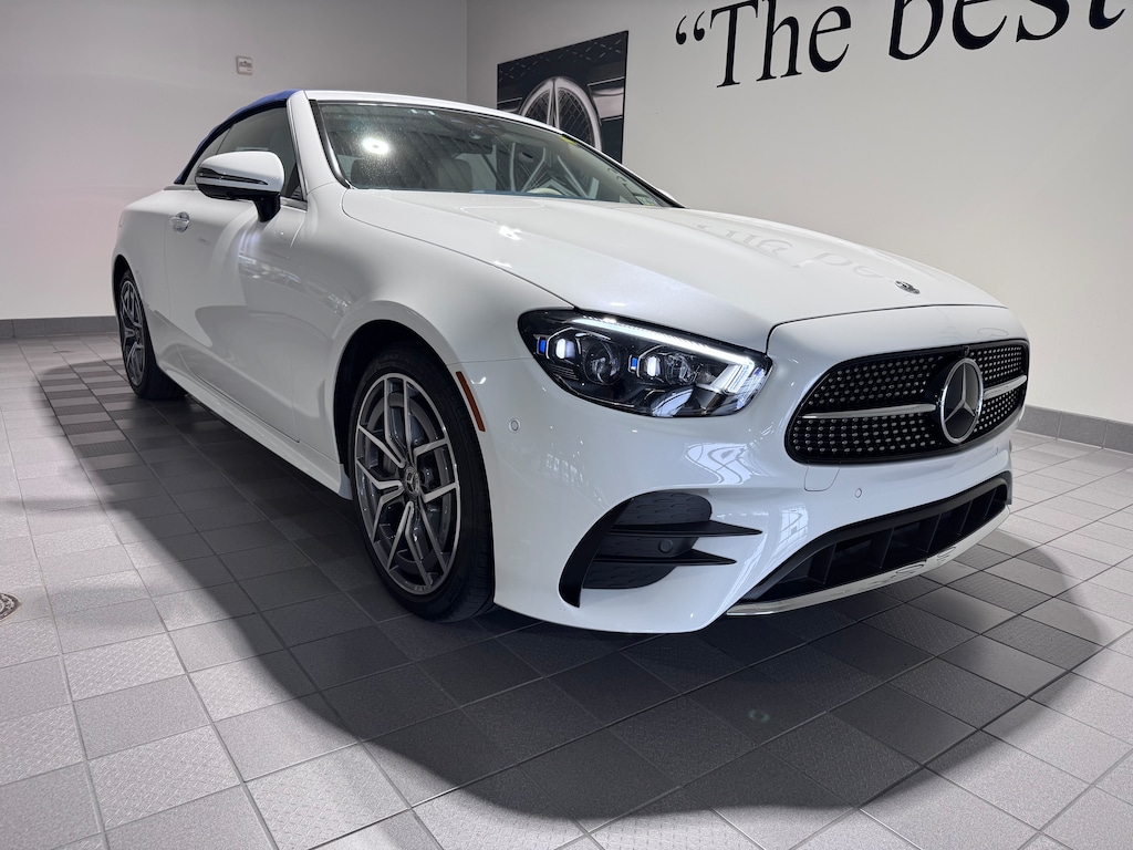 Certified 2023 Mercedes-Benz E-Class E 450 AMG Line 4MATIC Cabriolet