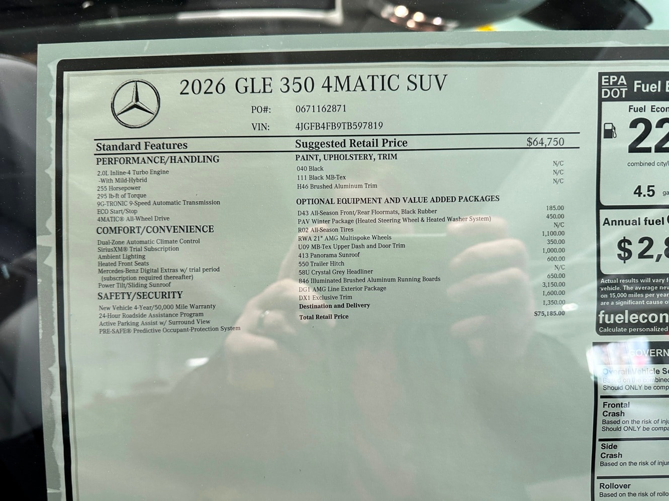 2026 Mercedes-Benz GLE GLE350 - Photo 17