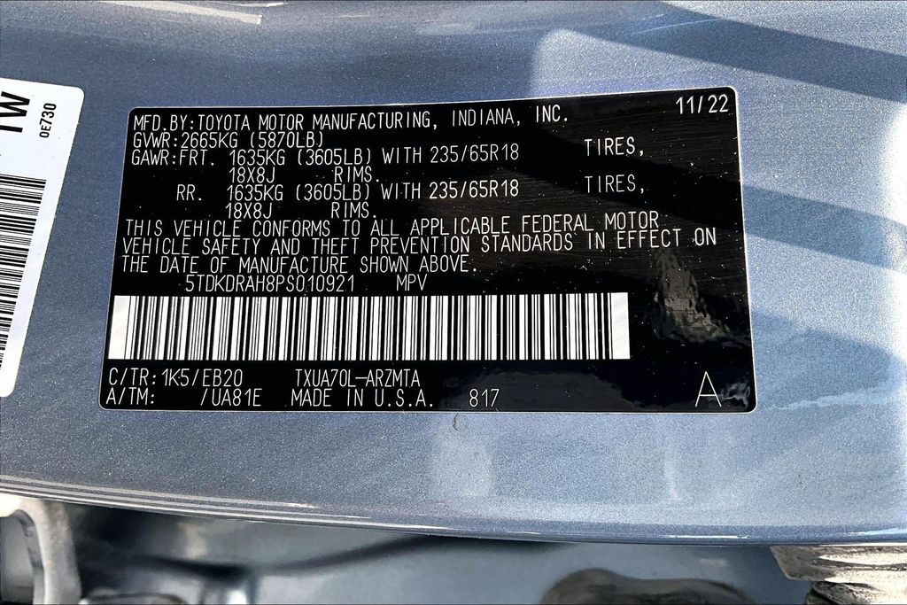 2023 Toyota Highlander XLE - Photo 19
